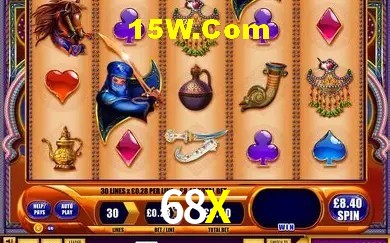 Biblioteca de slots populares na 68X